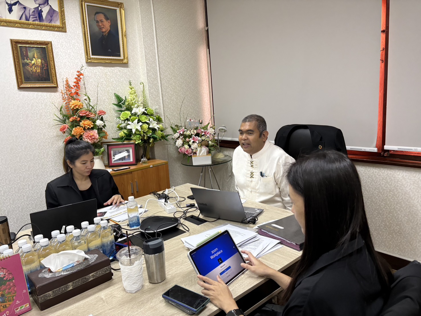 title - สวผ. จัด Unit School หัวข้อการบริหารงบประมาณกรณีการเปลี่ยนแปลงเงินจัดสรร